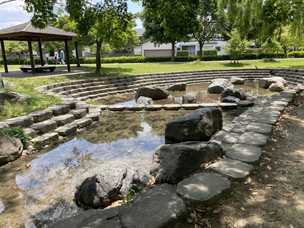 美薗中央公園水遊び